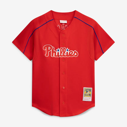 Philadelphia Phillies Ryan Howard Mitchell & Ness Cooperstown Batting Practice Jersey - Red MLB Team Jersey Baseball Fan Apparel
